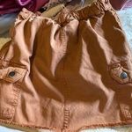 Aeropostale Orange  Skirt Mini Photo 1