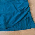 Womens Teal Swim Skirt Built in Bikini Bottoms Size Medium Photo 3