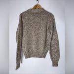 Lands' End Vintage‎  Tan Brown Wool Crew Neck Sweater USA Size Medium Photo 1