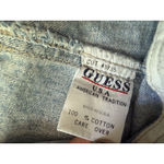 Guess Vintage  Denim Overalls, Retro Hip Hop Fashion, Size M 1990’s Jean Overalls Photo 4