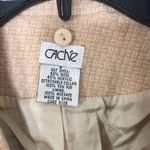 Cache Vintage  wool blend button up tweed style blazer size 4 Photo 4