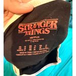 Stranger Things Netflix Flame Logo Black Skimmer Cami Size M Photo 1