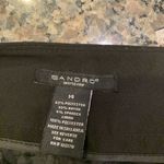 Sandro  Sportswear pleated bottom ruffle skirt Size 14 hidden side zipper lined Photo 2