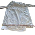 Lululemon  blissed out wrap hooded‎ jacket in white gray cross hood Small 6 Photo 13