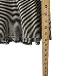 Anthropologie  Monteau Women's Size Medium Striped‎ Peplum Baby Doll Top Photo 7