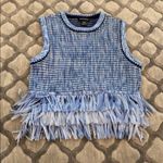 Club Monaco Jadrian Fringed Sweater Top Photo 1