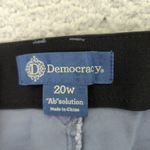 Democracy  Absolution Scallop Edge Straight Pants Womens 20W Blue Gray W1P2046X2 Photo 2