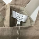 L’Academie The Rochelle Crop Top in Beige NWT Size Large Photo 3