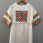 Vintage 60's/70's Sears Housecoat Long Quiltec Size 14 White Size L Photo 1