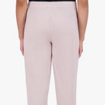 Tahari NWT  Women's Pink & Gray Stripe Lounge Pajama Pants Size Medium Photo 0