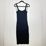 Babaton Aritzia  Ribbed Navy Midi Dress Photo 7