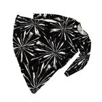 Be Stage Black and White Soft Knit Long Sleeve Dress with Pockets Size 1X Black Photo 3