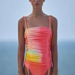 Baobab Ancla One Piece Bathing Suit Multicolor Salpicón Womens Size XS Pink Photo 1