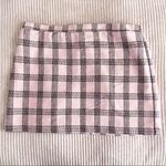 Wild Fable Light Pink Plaid Skirt Photo 0