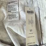 Chico's Chico’s Slim Leg Crops in Fetching Paisley 5 Pocket Printed Denim Size 1P/8P NEW Photo 9