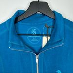 Tommy Bahama  Aruba Angle Pocket Half Zip in Waterfront Size XL NWT Photo 2
