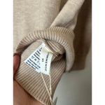 Commense Oversized Pullover Knit Sweater XS NWT Tan Photo 2