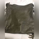 Carla Mancini purse Olive green silver hardware like new Photo 5