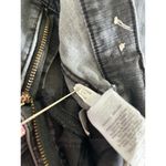 Madewell  9" High Rise Skinny Charcoal Wash Distressed Cut Off Jeans 28 | 6 Tall Photo 8