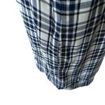 Madewell  Plaid Artiste Tassel Tunic Mini Dress Size‎ Small Light Flannel Pockets Photo 5