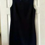 Charter Club Navy Knee-Length Sleeveless Sheath Dress Photo 0
