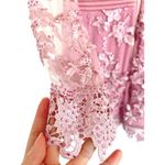ZHIVAGO Angelus Lace Mini Dress Mauve Size XS / AU 4 Rhinestone Pink Photo 9