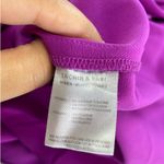 Sachin + Babi ‎ Dress Womens 2 Purple Davis Gown Crepe Asymmetrical Off Shoulder Photo 8