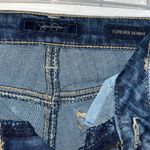 Jessica Simpson mediumwash distressed skinny jeans Photo 1