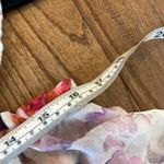 Storia  ruffled tiered chiffon floral dress size m Photo 9