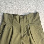 Ophelia Roe  Olive Women's High-Waisted Trousers Photo 2