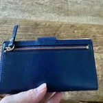 Kate Spade  Wellesley Stacy navy leather wallet NWOT Photo 4
