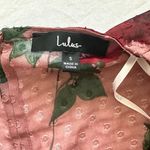 Lulus Eye-Catching Moment Mauve Floral Print Long Sleeve Romper Photo 7