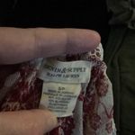 Denim & Supply  Red Floral Lace Top Small Photo 1