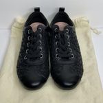 Taryn Rose SILVA Womens Black Leopard Sneakers Size 6.5 Photo 7