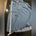 Guess  Sleeveless Denim chambray lace up bodice Dress with Belt Sz Xl Photo 8