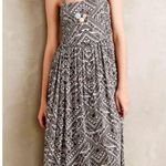Corey Lynn Calter Anthropologie Dress Sketchbook Midi Aztec Sundress Vacation L White Size L Photo 2