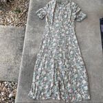 carole little  Vintage Floral Maxi Dress Photo 7