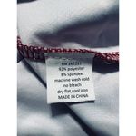 24/7 Red & White Aztec Hooded Dress Size M Size M Photo 5