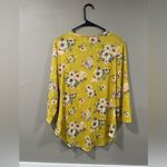 No Boundaries 2/$10  Yellow Floral Top Photo 2