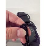 Jeffrey Campbell  sz7.5 black strappy rhinestone sandals heels Photo 4