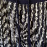 Tart  sz M Womens Blue Soft Striped Stretchy Drawstring Jogger Pjs Cozy Comfy Photo 4