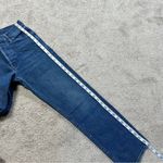 Mother Women’s The Tomcat Jeans High Rise Straight Leg in Three Little Ships 27 Blue Photo 15