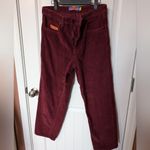 Empyre Corduroy Pants Relaxed Fit W28 Maroon/Red Red Size 28 Photo 1