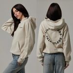 Talentless Heavyweight Circle Logo Hoodie Cream Photo 1