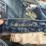 American Eagle  hi rise distressed shortie crochet pocket detail size 4 Photo 2