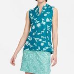 Nike  Golf Victory Floral Print Sleeveless Golf Polo NWT Small Photo 1