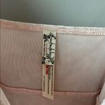 Free People  Intimately Free Viper Velvet Chemise Mini Dress Size Small Pale Pink Photo 6