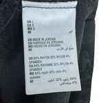 Style & Co Black Gray Paisley Print Mid Rise Skinny Knit Pull On Dress Pants L Photo 5