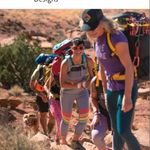 NEW! $78 SCOUT DESIGNS Size LARGE Red Leggings Yellow Gray Chevron Stripes Photo 3