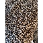 Lands' End Lands’ End Women’s 1X Black White Marled Button-Front Cardigan Photo 2